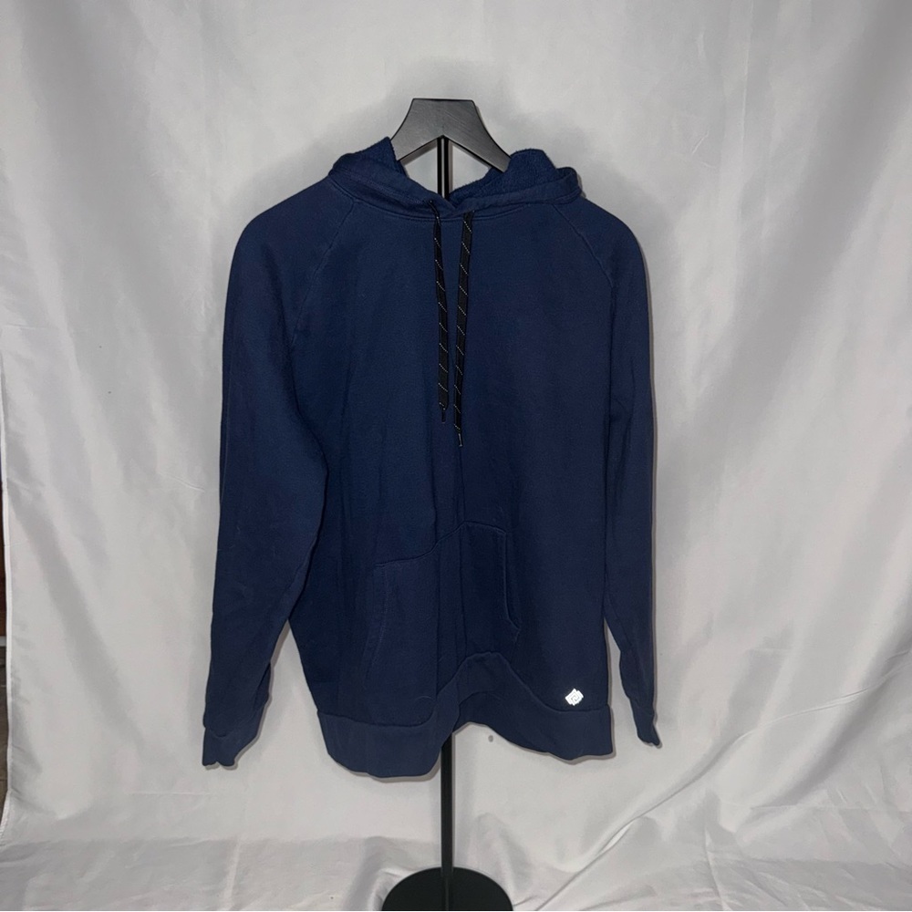 Zelos Navy Blue Hooded Sweatshirt – Size XL – EUC